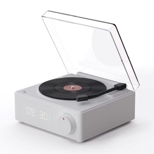 X11 Clock Vinyl Record Player Turntable Player Stereo Sound Retro Bluetooth Speaker Cheap