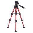 JMARY KP-2203 Portable SLR Camera Phone Stand Aluminum Alloy Telescopic Live Streaming Photography Tripod on Sale