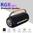 X360 20W Powerful Outdoor Speaker RGB Colorful LED TWS Stereo Bluetooth Subwoofer with FM Radio on Sale