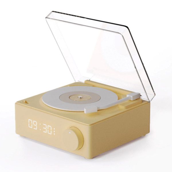 X11 Clock Vinyl Record Player Turntable Player Stereo Sound Retro Bluetooth Speaker Cheap