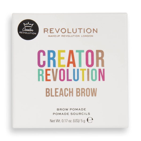 Makeup Revolution, Creator Bleach Brow, Pomada Blanca para Cejas, 5g Embalaje Deteriorado Online Hot Sale