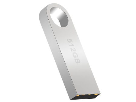 Memoria USB 2.0 para PC Tablets etc. Almacenamiento de datos Flash Drive 512 GB (Plata) Embalaje Deteriorado Supply